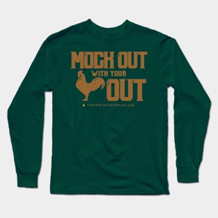 Mock Out Fantasy Draft (Brown) Long Sleeve T-Shirt